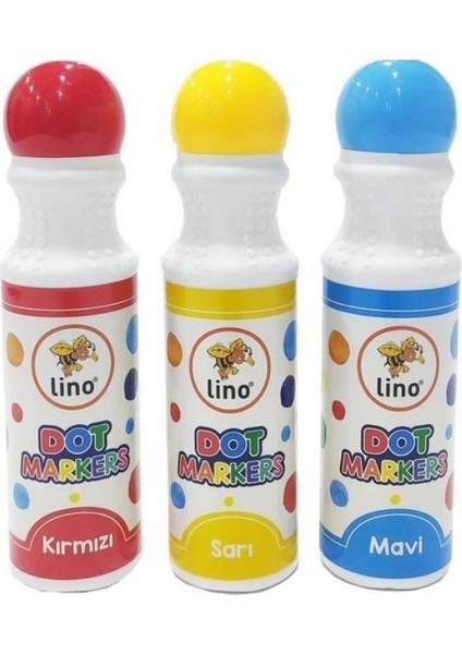 Dot Markers (Sıvı Boya) - 3 Lü Set