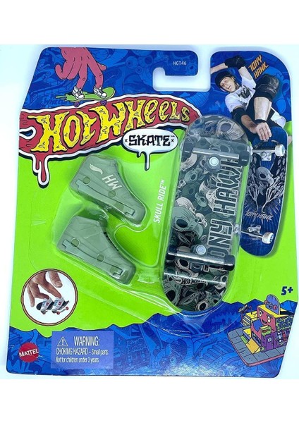 Hot Wheels Skate Skull Rıde HGT46 HGT66 Lisanslı Ürün