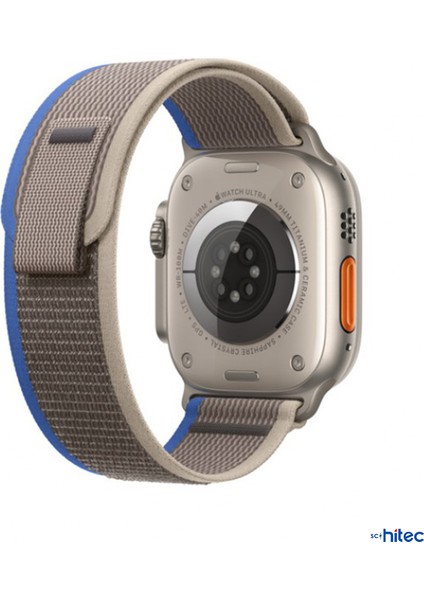 42-44MM Yeni Nesil Apple Uyumlu Akıllı Saat Kordonu Hasır Gri Mavi fırsatları