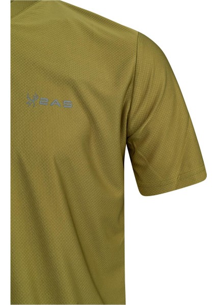 Elba V Yaka T-Shirt Yeşil modelleri