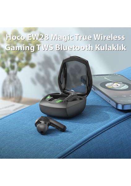 EW28 Bluetooth 5.3 Magic True Wireless Gaming Tws Bluetooth Kulaklık