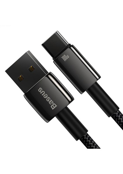 Tungsten Gold 100W USB + Type-C Hızlı Şarj 480MB-S Data Kablosu 1m fırsatları