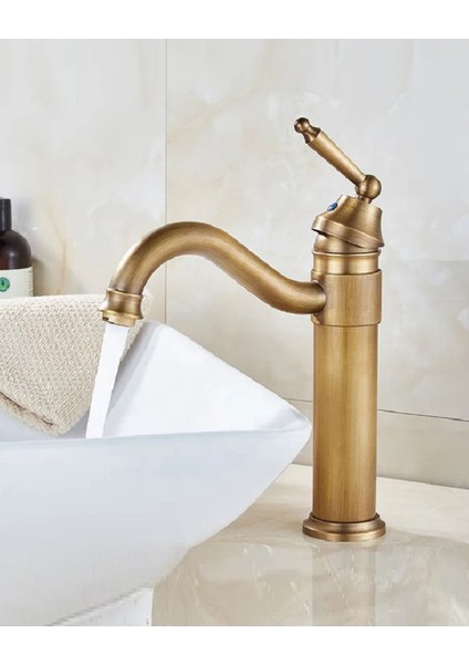 Rustik Antik Lavabo Bataryası Banyo Çanak Musluğu Eskitme Osmanlı Lavabo Armatür Otantik Bakır fiyatları