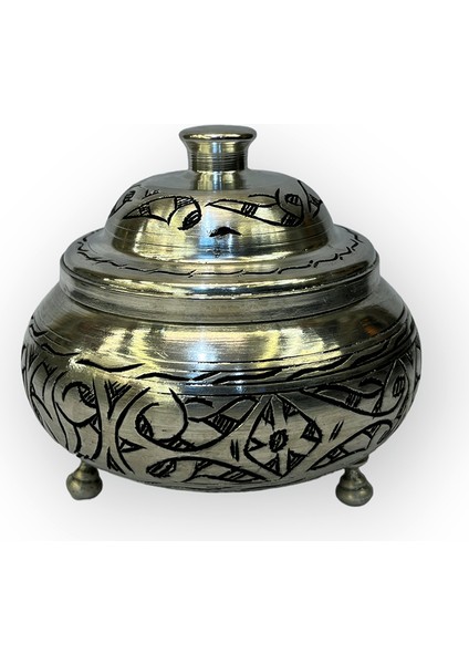 Kalay Eskitme Oyma Nakışlı bakır Şekerlik fırsatları