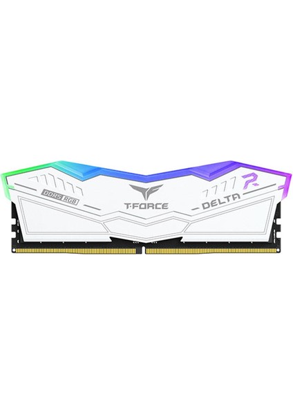 T-Force DELTA RGB White 32GB(2x16GB) 5200Mhz DDR5 CL40 Gaming Ram (FF4D532G5200HC40CDC01)