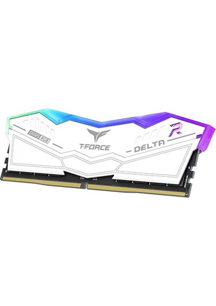 T-Force DELTA RGB White 32GB(2x16GB) 5200Mhz DDR5 CL40 Gaming Ram (FF4D532G5200HC40CDC01)