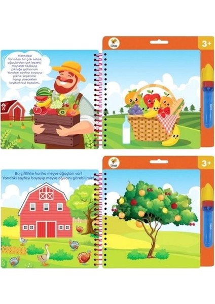 Aqua Magic Book – Çiftlik Sihirli Boyama Kitabı fiyatları