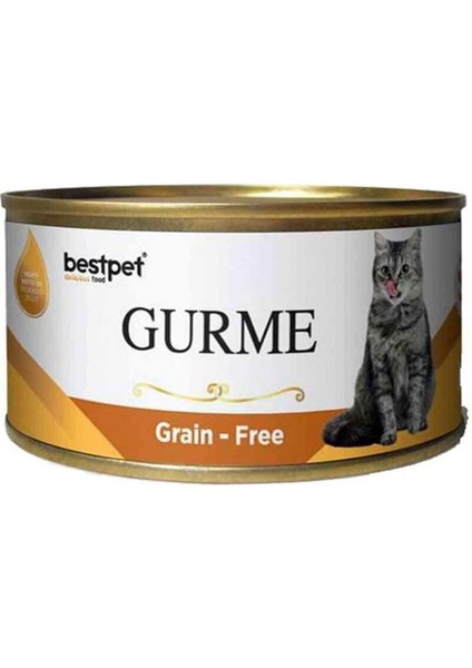 Gurme Jöleli Cigerli Yetişkin Kedi Konservesi 100 gr