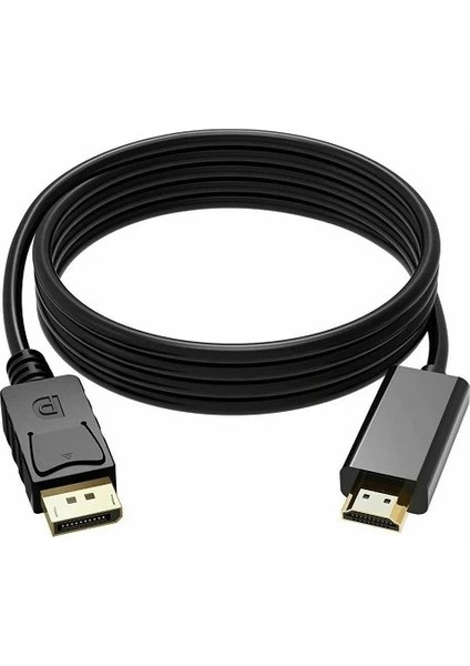 Blue Wings Displayport To HDMI Çevirici Dönüştürücü Adaptör Kablosu Dp 1.8 Metre