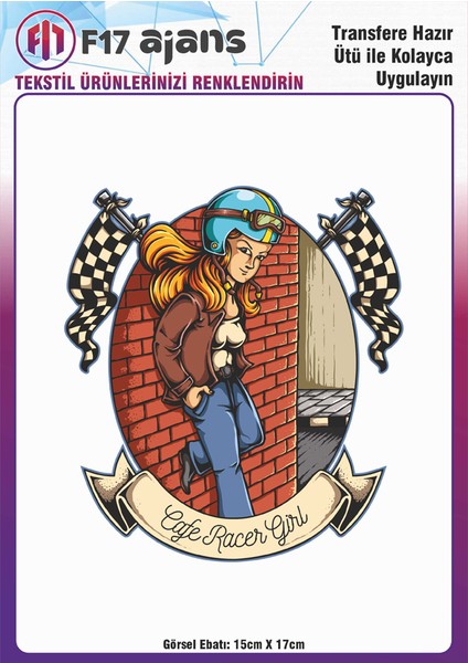 Ütü ile Yapışan Tekstil Dtf Transfer Baskı