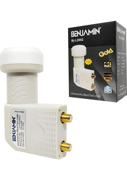 Benjamin Lnb Ikili (Twin) Gold 0.1db 3D 4K BJ-L1902