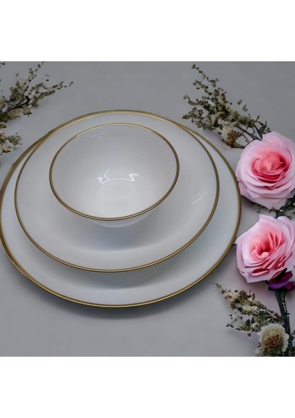 Luminarc Arcopal Zelie Special Altın Yaldızlı 24 Parça Yemek Takımı