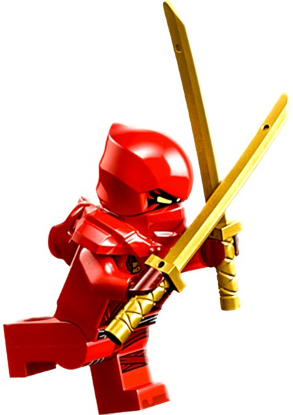 Nınjago Çift Katanalı Yeni Kaı Orijinal Minifigür