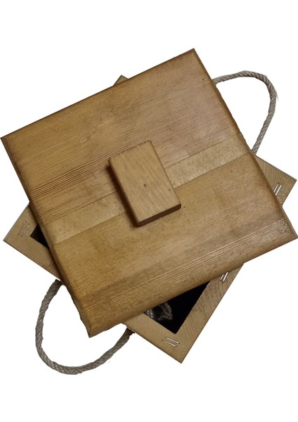 World of Wod Ahşap Çöp Kovası