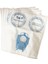 1. Kalite Bosch Bsg 82070 Ergomaxx 5 Katlı Kutulu Bez Toz Torbası 12 Adet 4