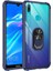 Huawei Y7 Prime 2019 Kılıf Arkası Şeffaf Kenarları Renkli Yüzüklü Tank Kapak (Mola) 2