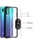 Huawei Y6 2019 Kılıf Arkası Şeffaf Kenarları Renkli Yüzüklü Tank Kapak (Mola) 4