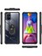 Samsung Galaxy M51 Kılıf Arkası Şeffaf Kenarları Renkli Yüzüklü Tank Kapak (Mola) 5