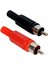 Rca Erkek Jack Kırmızı Siyah Kırmızı Erkek Rca Jack Siyah Erkek Rca Jack 1