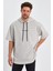 Kapüşonlu Oversize T-Shirt (UN-0098) 3