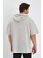 Kapüşonlu Oversize T-Shirt (UN-0098) 4