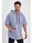 Kapüşonlu Oversize T-Shirt (UN-0098) 2