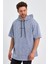 Kapüşonlu Oversize T-Shirt (UN-0098) 3