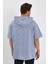 Kapüşonlu Oversize T-Shirt (UN-0098) 4