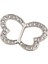 Şerit Toka Kaydırıcısı, Sandalye Kanatları Için Toka Kaydırıcıları Aksesuarlar Rhinestone Argent Kelebek (Yurt Dışından) 4