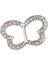 Şerit Toka Kaydırıcısı, Sandalye Kanatları Için Toka Kaydırıcıları Aksesuarlar Rhinestone Argent Kelebek (Yurt Dışından) 5