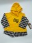 Sweatshirt Kapüşonlu Ekose Sarı 1