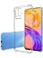 Caseworld Realme 8 ile Uyumlu Kapak Kamera Korumalı Airbag Antishock Köşe Korumalı Şeffaf Silikon Kılıf 1