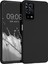 - Oppo A55 4G - Kılıf Mat Soft Premier Silikon Kapak - Siyah 1