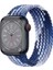 Solo Loop Örgü Kordon, Apple Watch Series SE/10/9/8/7/6/5/4/3/Ultra Uyumlu 49mm-46mm-45mm-44mm-42mm, Small, Yaban Mersini 1