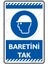 Baretini Tak/25x35cm/Etiket 2