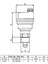 Eca Otomatik Purjör - Çekvalfli - 1 Kutu 40 Adet - 1/2'' - 120 °c 2