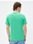Slogan Baskılı Tişört Bisiklet Yaka Kısa Kollu Dar Kesim 4