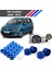 - Vw Touran Bijon Civata Kapağı Mavi Renk 20 Adetli Set 17MM 1K06011739B9 1