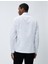 Spor Gömlek Geometrik Detaylı Klasik Yaka Slim Fit Non Iron 4