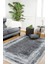 Neryungri Gri Modern Yuvarlak Dijital Baskı Halı 2
