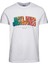Sıfır Yaka Baskılı Beyaz Erkek T-Shirt 12238135 1