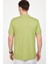 Erkek Polo Yaka Slim Fit Düz Pamuk Pike Yeşil Tişört 4