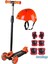 Berattoys Işıklı Scooter 3 Tekerlekli Kask Dizlik Set Twist Scooter Koruyu Ful Set Çocuk Scooter 1