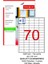 Bilgisayar Etiketi TW-2070 40X20 mm 100 Lü Lazer Etiket 1 Paket Tanex Davetiye Kargo Koli Kutu Etiketi 1