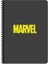 Marvel Seri2 20X28 80 Yp. Kareli Karton Kapak Spiralli Defter 1
