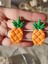Polimer Kil El Yapımı Ananas Küpe 2