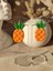 Polimer Kil El Yapımı Ananas Küpe 4