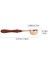 Gül Ağacı Ahşap Saplı Mum Mühürü Eritme Kaşığı Rose Gold 4