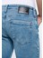 Erkek JAKE Eskitilmiş Mavi Pro Jean Pantolon 0042283801 7
