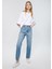 Kadın Happy Gölgeli Mavi 90s Jean Pantolon 101453-82136 1